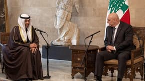 President Aoun appeals for Kuwaiti support as minister reaffirms commitment