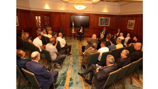 Bahaa Hariri pursues his meetings in Beirut