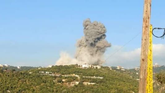 Israeli airstrike targets Ainata - Bint Jbeil