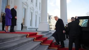 Biden welcomes Trump to the White House