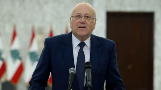 Mikati: We strongly condemn the attack on the southern suburbs of Beirut and warn against letting things spiral out of control towards the worse