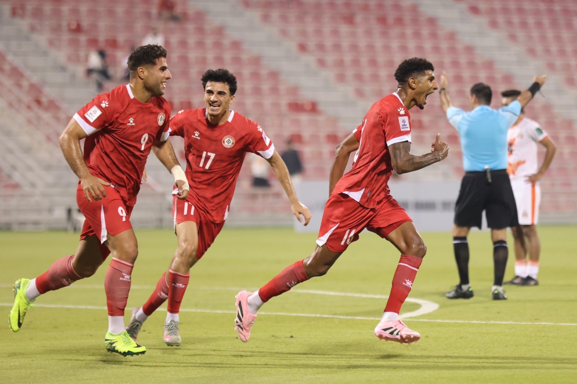 فوز ثانٍ للبنان يبقيه في صدارة مجموعته الآسيوية