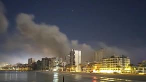 Watch: Intense Airstrike Targets Building in Tyre