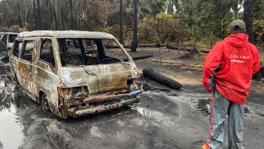 AFP: At least 18 die in illegal refinery blaze in southern Nigeria