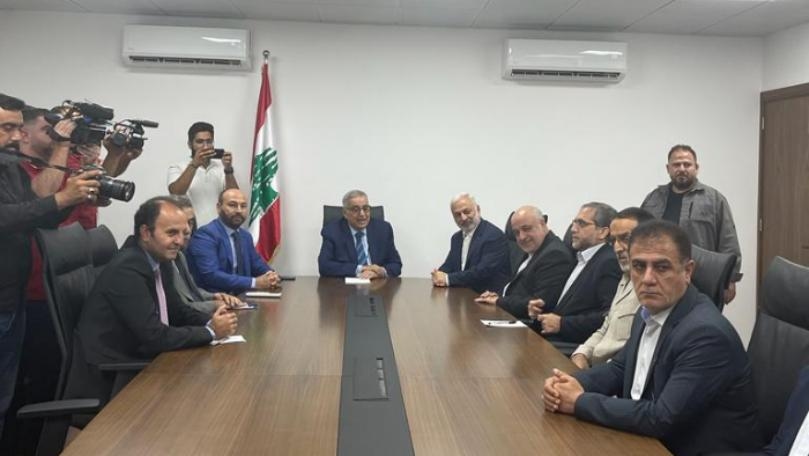 بو حبيب استقبل وفداً إيرانيًّا
