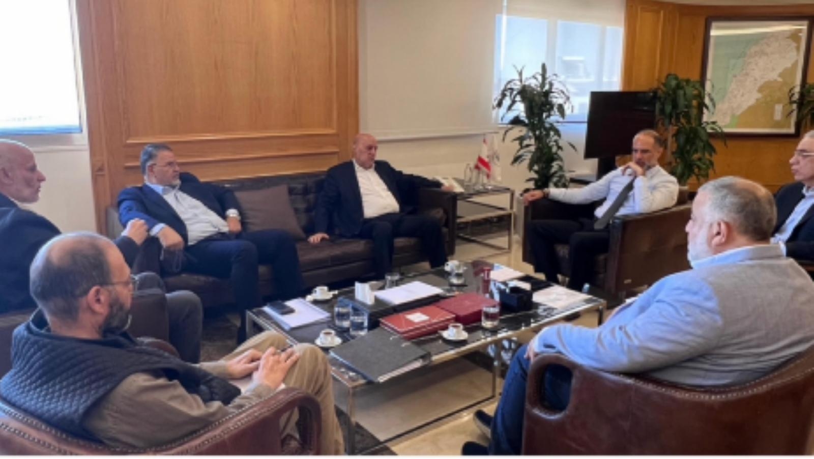 Rasamny holds series of meetings, Jordanian Ambassador reaffirms support for Lebanon
