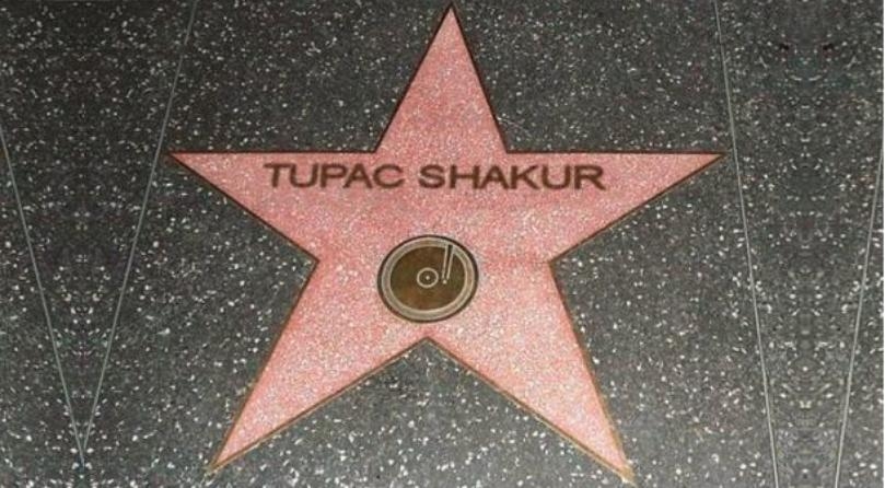 Tupac Shakur Receives Posthumous Hollywood Walk of Fame Star