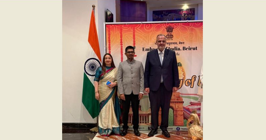 Boujikian represents President Aoun, Speaker Berri at India's National Day celebration