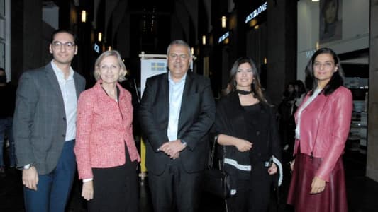 Swedish Ambassador inaugurates Swedish photo exhibition in Beirut Souks
