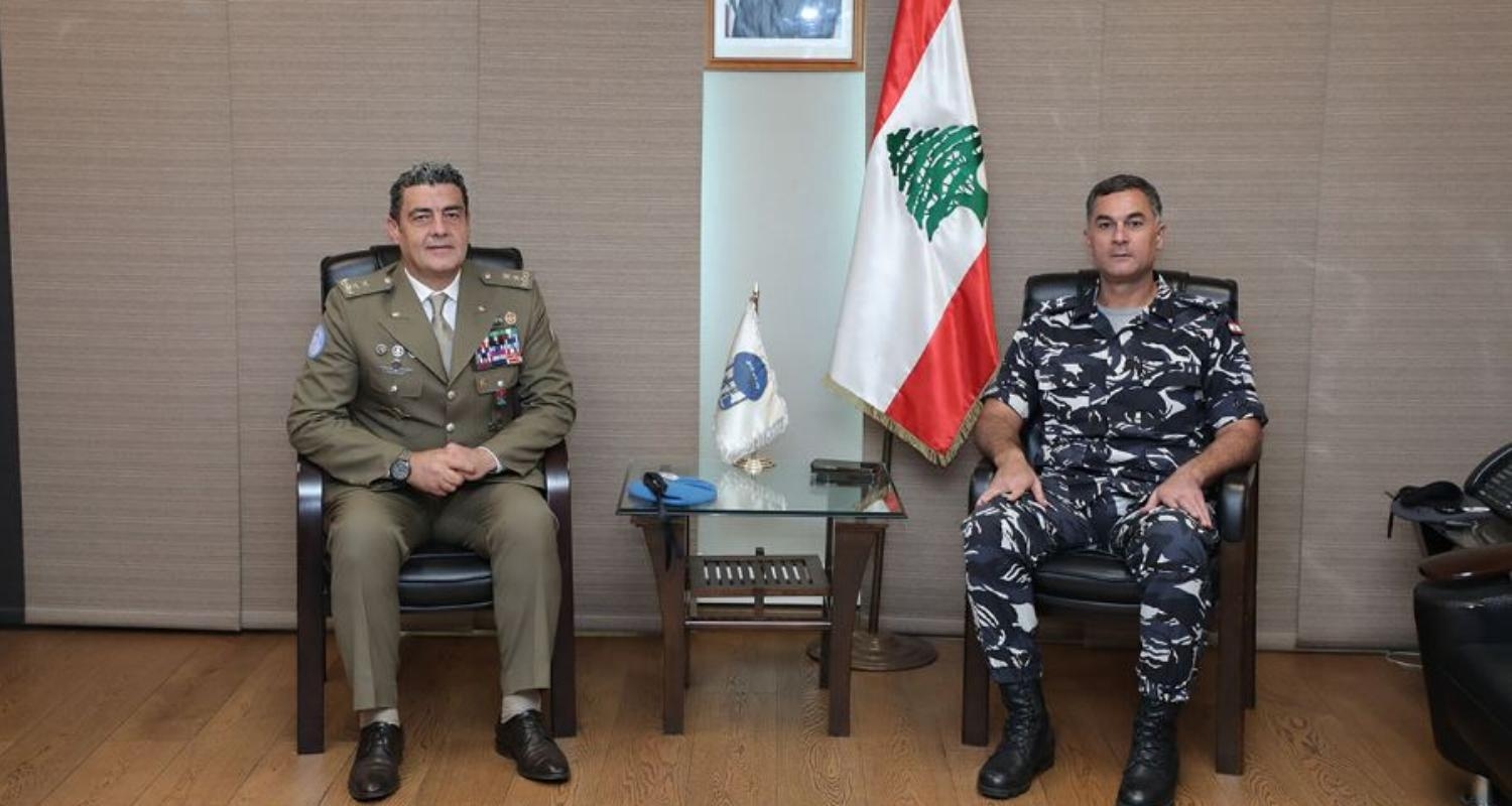 اللواء عبد الله استقبل قائد اليونيفيل الجديد.. وهذا ما بُحث