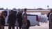 Photo: The arrival of the body of Patriarch Krikor Bedros XV at Beirut Airport