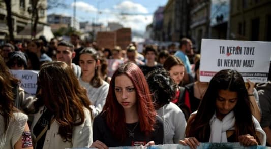 Over 50,000 protest in Greece over rail tragedy