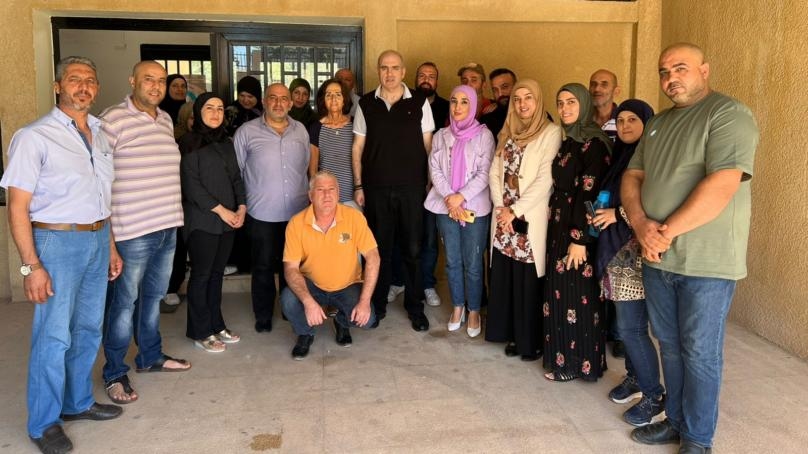 جولة لمدير عام وزارة الزراعة: لمتابعة شؤون المزراعين والوقوف الى جانبهم