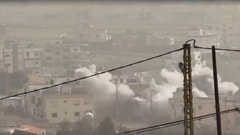 Watch: Airstrike Hits Threatened Building
