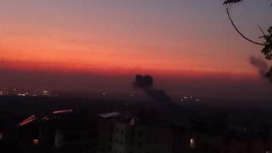 An airstrike targeted Dahiyeh