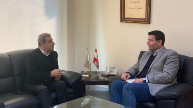 الحاج حسن عرض مع أبو فاعور لملفات تنموية وزراعية