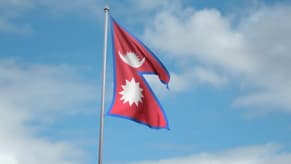 Nepalese Consul salutes his country's battalion operating in the South