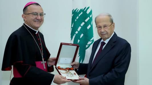 السفير البابوي: الكرسي الرسولي سيواصل مساعدة لبنان