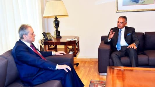 Culture Minister receives Syrian ambassador