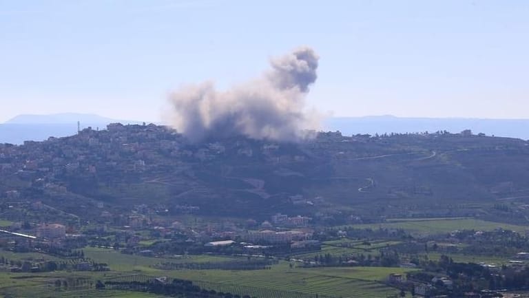 NNA: A second Israeli airstrike targeted a motorcycle in Mayss al-Jabal