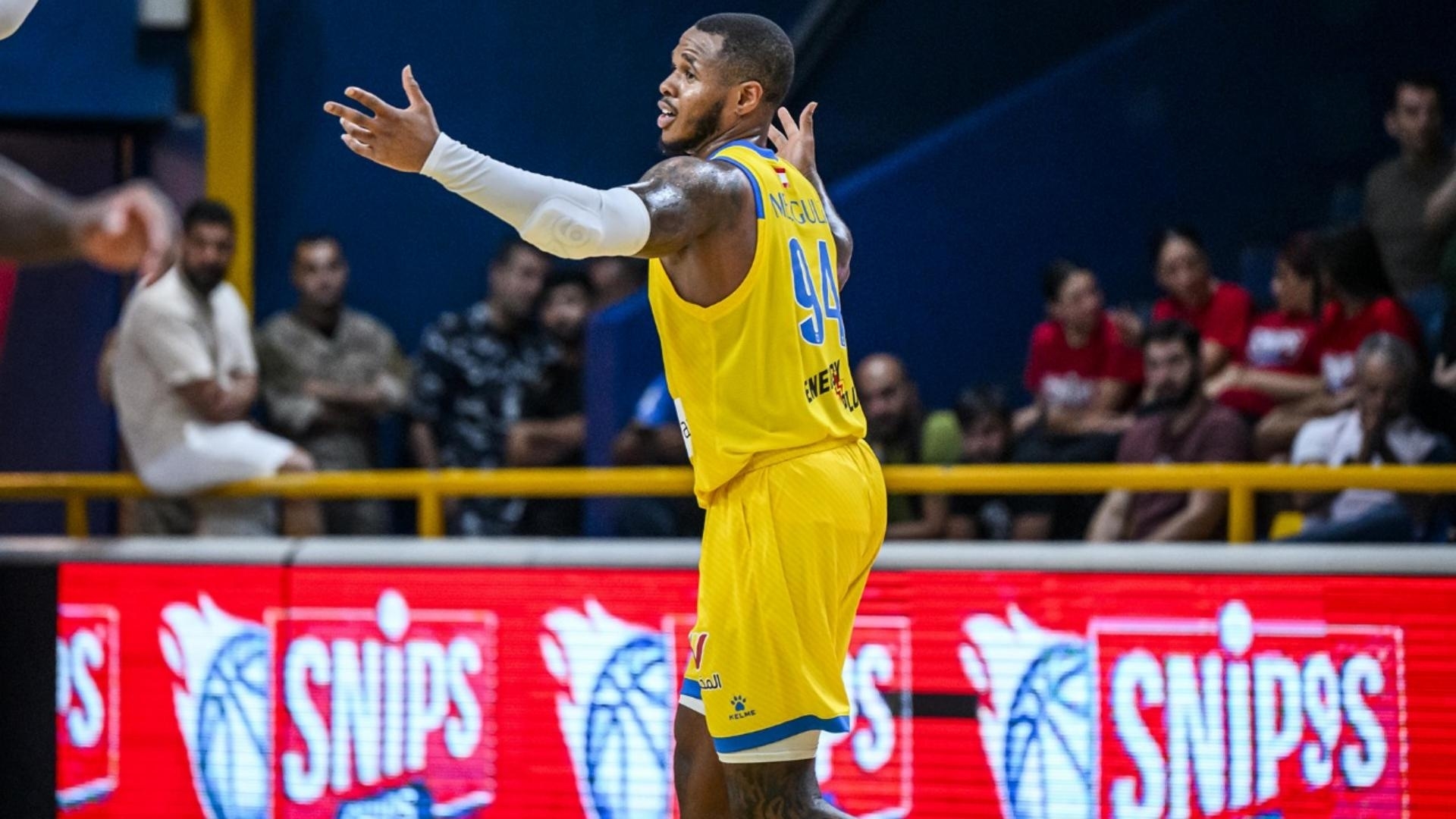Al Riyadi defeated Maristes Champville with a score of 110-68 in the 19th round of the Decathlon Lebanese Basketball Championship