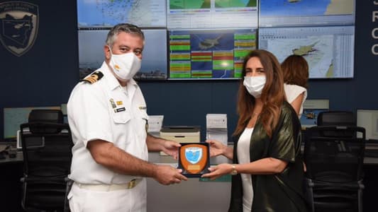 Akar concludes her visit to Cyprus by inspecting the “Joint Rescue Coordination Center”