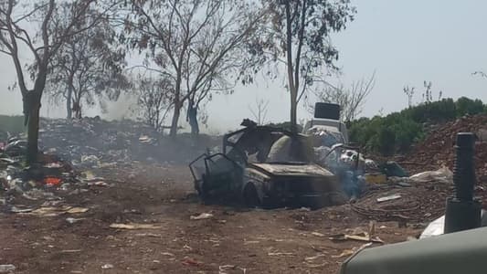 Photo: Three Israeli Airstrikes Target a Car