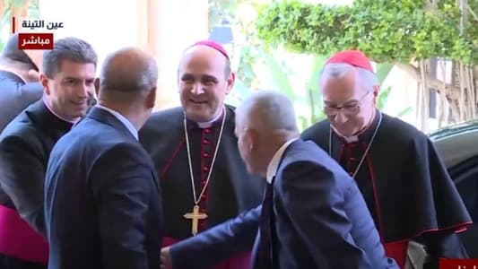 MTV sources: Cardinal Parolin met with at least three prominent political figures in Lebanon away from cameras, and the meeting between him and a party leader lasted two hours