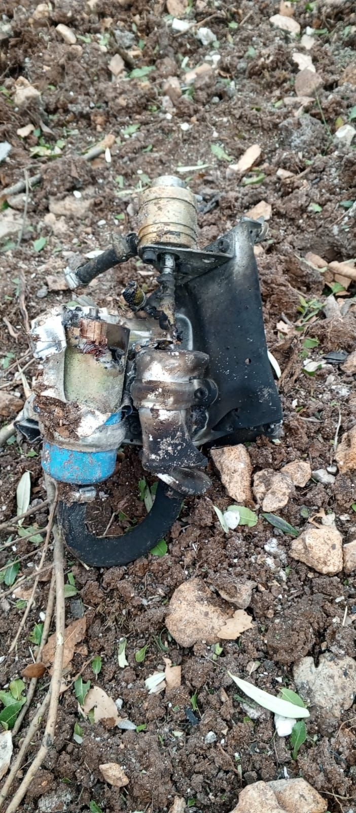 Photos: Drone Crashes on Outskirts of Asia