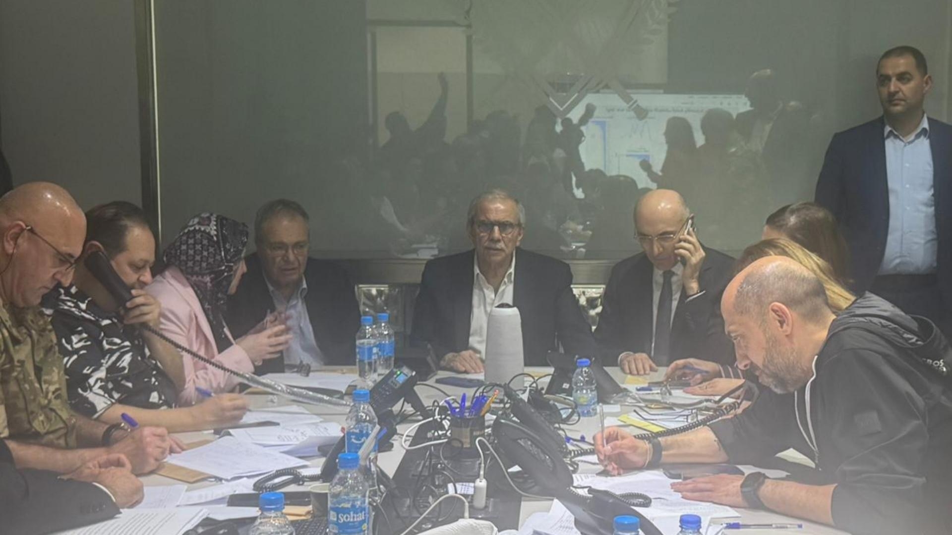 Prime Minister Nawaf Salam has arrived at the operations room at the Ministry of Interior