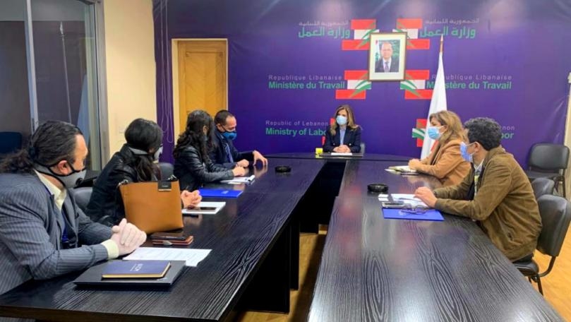 Yammine, IOM tackle mechanism for vaccinating foreign workers to achieve nationwide immunity