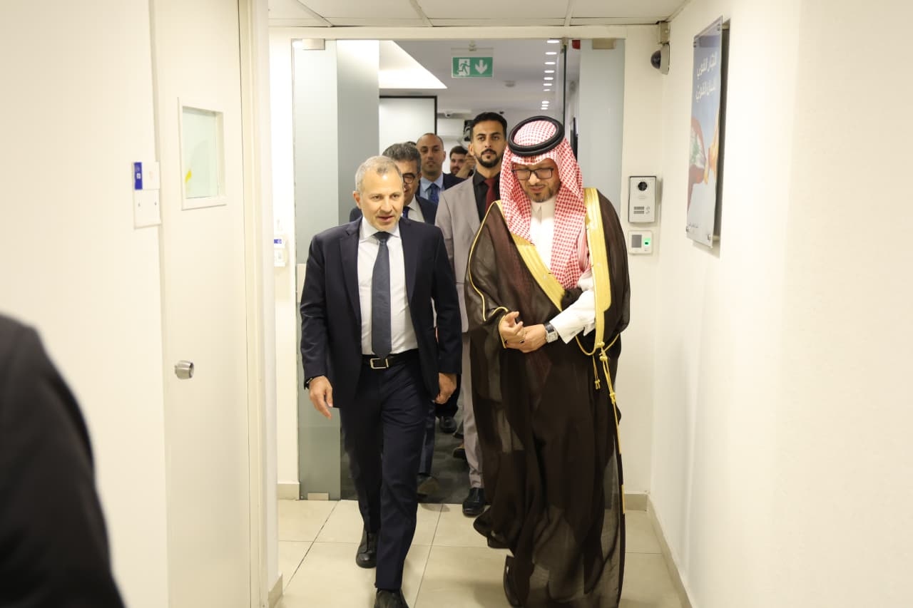 باسيل استقبل البخاري: نتطلع إلى دوركم الريادي في تحقيق الإستقرار وبناء السلام العادل