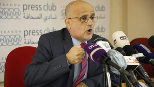 Jean Ellieh to MTV: If Fayyad wants to bypass the Purchasing Commission’s report, then he should bear responsibility before the Parliament and the Cabinet