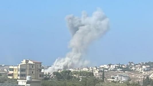 NNA: Warplanes targeted the Swayda Hill in Kfar Roummane