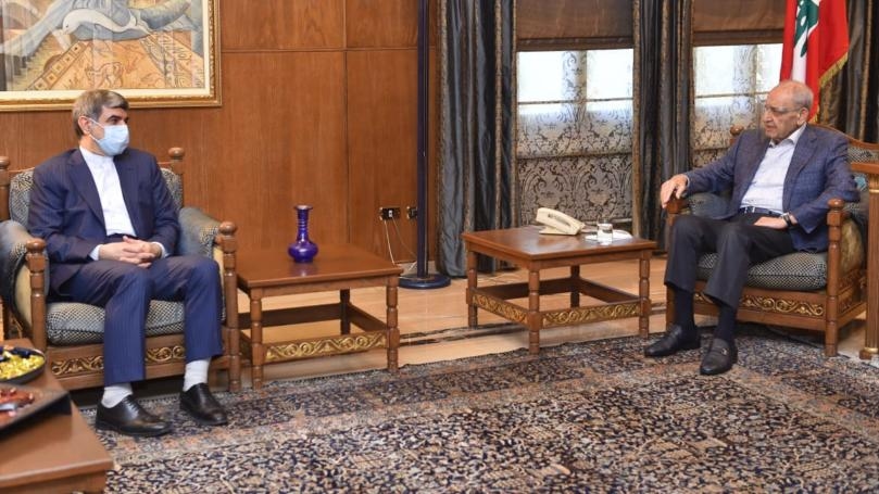 برّي عرض مع السفير الإيراني للأوضاع