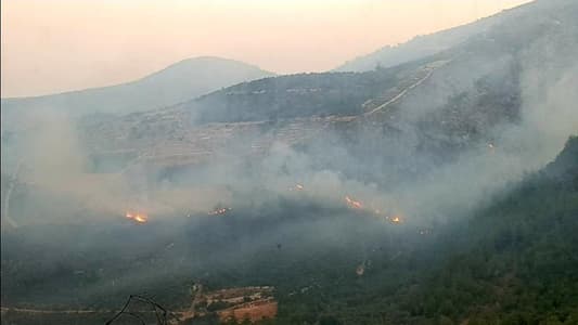 Akkar fires still raging