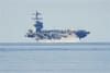 The U.S. military: The aircraft carrier USS George H.W. Bush (CVN-77) is sailing in the Indian Ocean