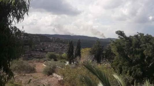 MTV correspondent: For the second day, Hezbollah is targeting the Jal al-Alam site facing Naqoura