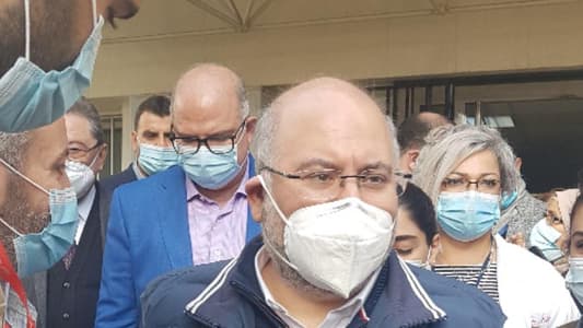 Abiad visits Tripoli hospital