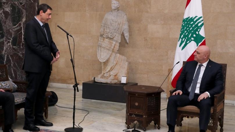 جوزاف عون عرض مع اتحاد كرة السلة لأوضاع اللعبة