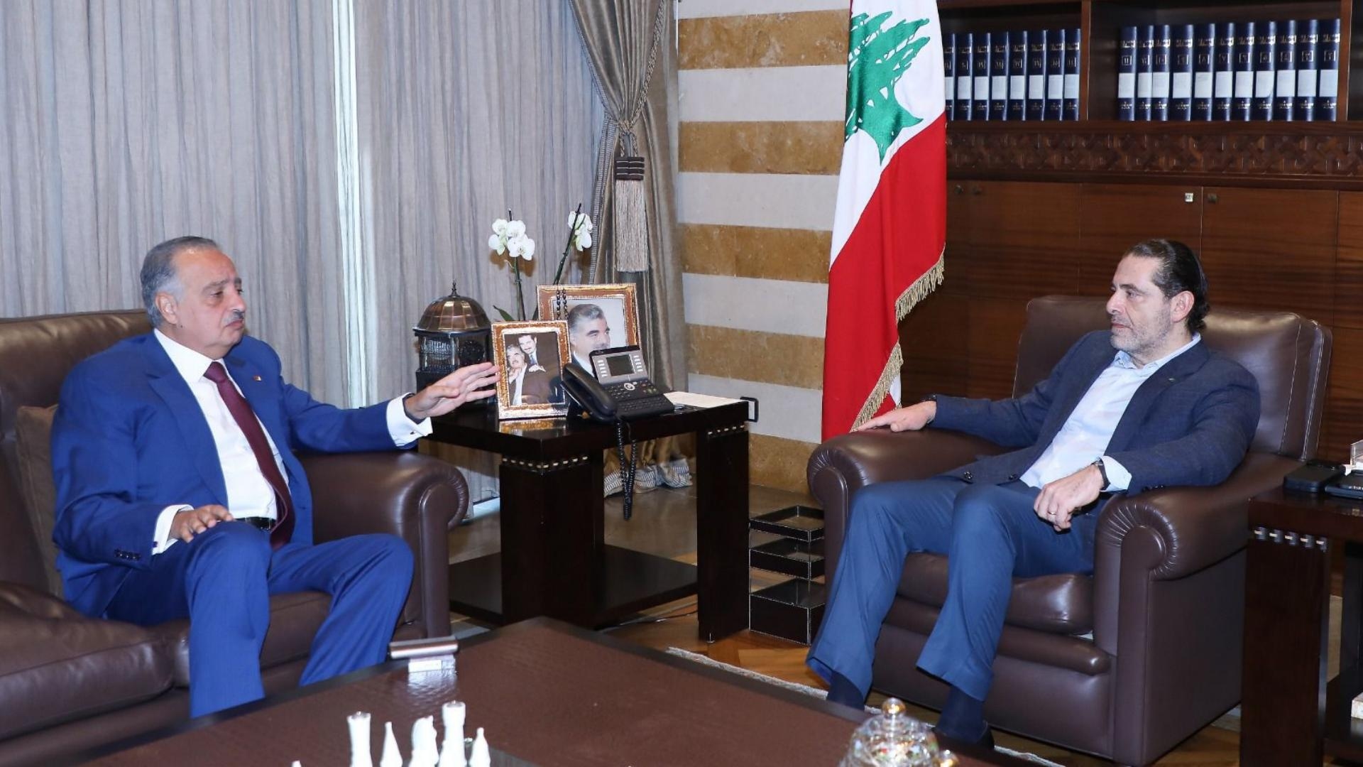 أرسلان زار الحريري في بيت الوسط