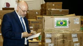 Brazilian medical and food supplies aid to Lebanon