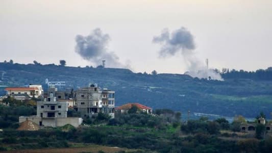 Israeli artillery targeted the town of Kfarchouba in southern Lebanon