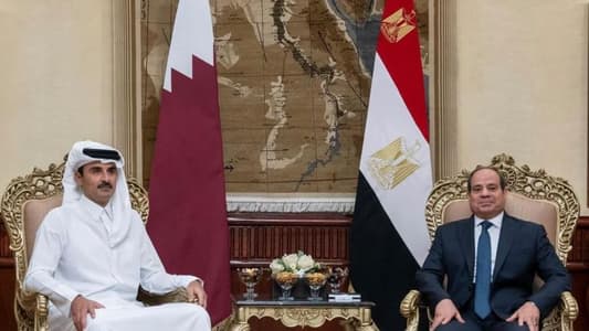 Leaders of Qatar, Egypt discuss Gaza war