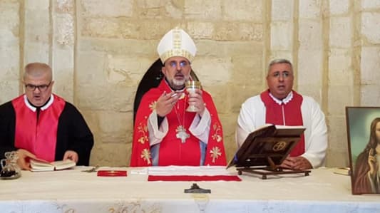 سويف يحتفل بالقداس في عيد مار بطرس وبولس في طرابلس