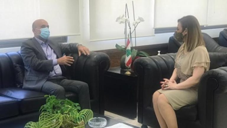 أوهانيان ناقشت مع أبي رميا شؤوناً رياضية