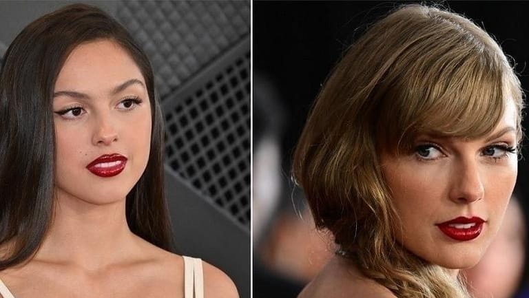 تايلور سويفت وأوليفيا رودريغو تنفيان شائعات العداء