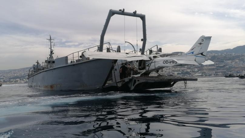 Photos: Lebanese Army Completely Recovers Wreckage of Fallen Civilian Plane