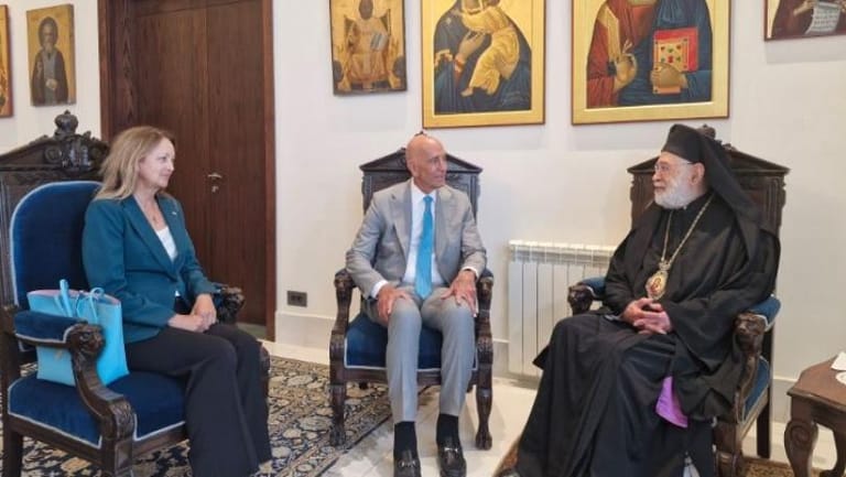 Audi discusses situation in Lebanon, region with Barrack