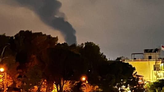 A new airstrike targeted Dahiyeh, Beirut